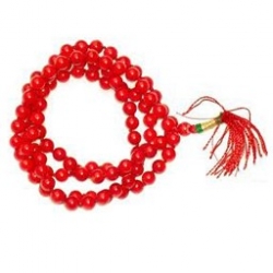 Moonga(Coral) Mala